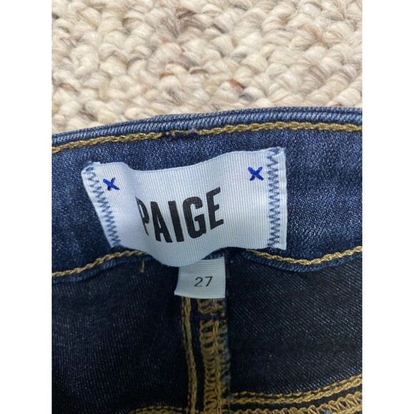 27 PAIGE Verdugo Ankle Dark Wash Skinny - Picture 6 of 7